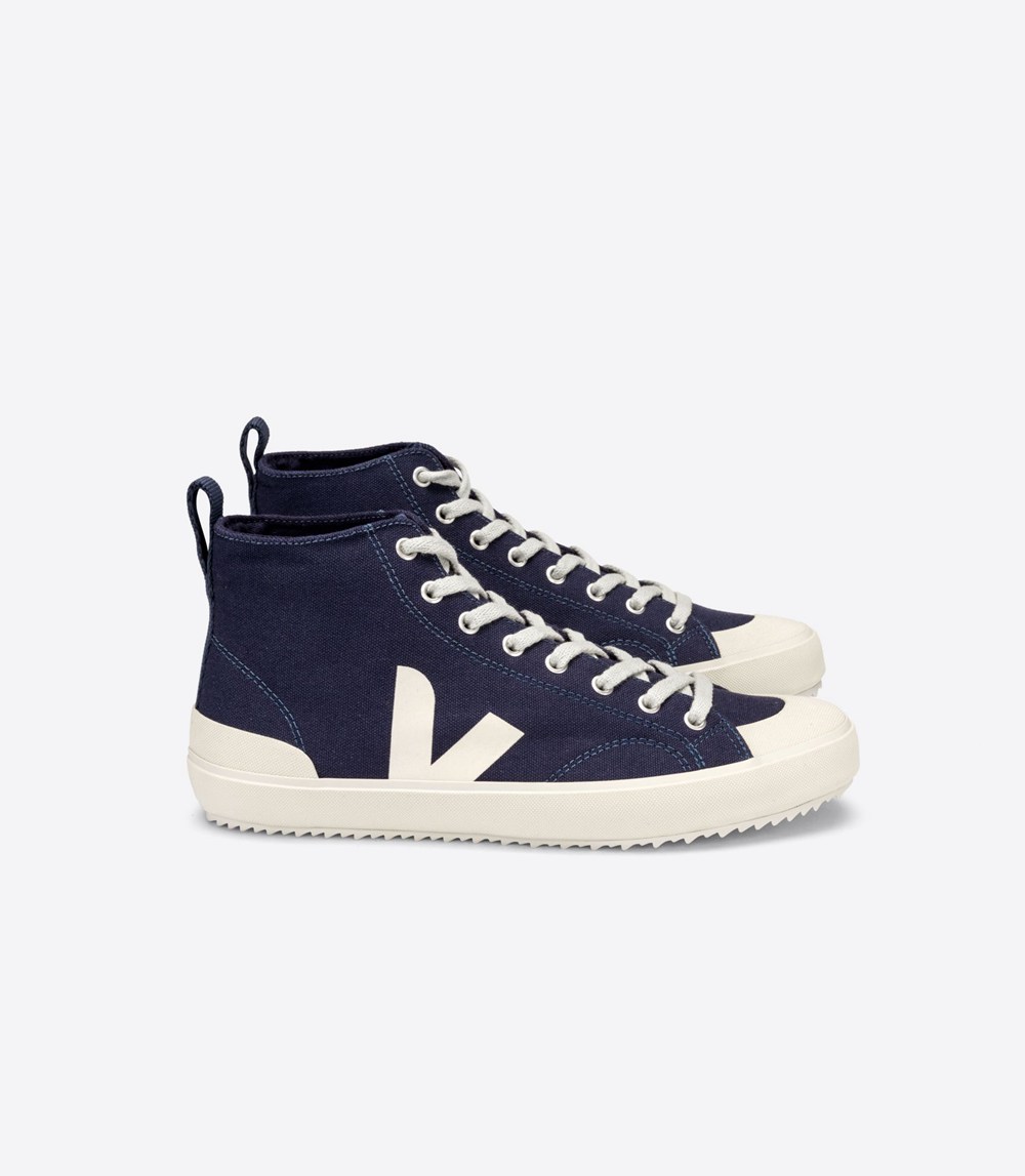 Veja Sneakers Dam - Nova Ht Canvas - Blå - 019348-JEM